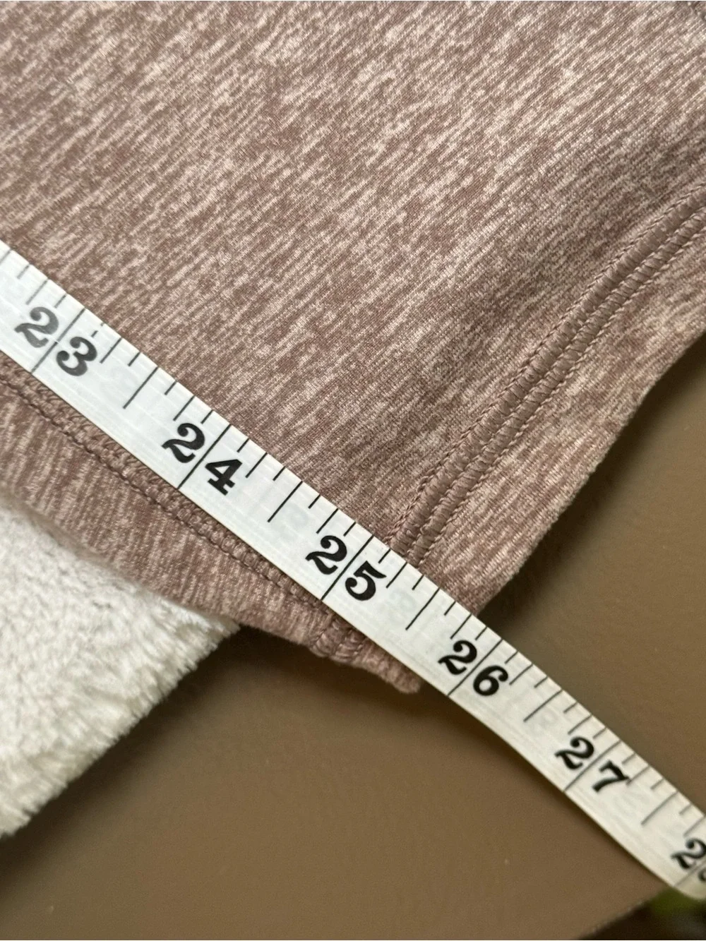 Offline by Aerie The Hugger Hi Rise Pocket Leggings in Heather Brown